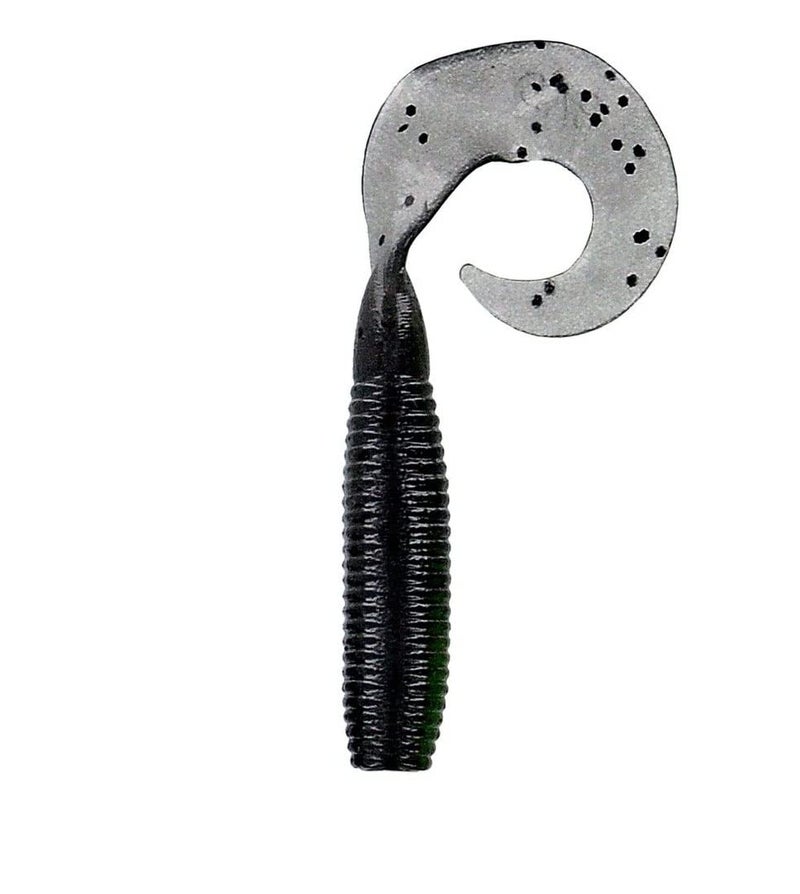 Yamamoto 5" Super GRUB Smoke W/Large Black Flake (20 Pack) - Image 1